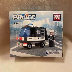 Police Van BricTek Building Block Construction Toy Brick 21001